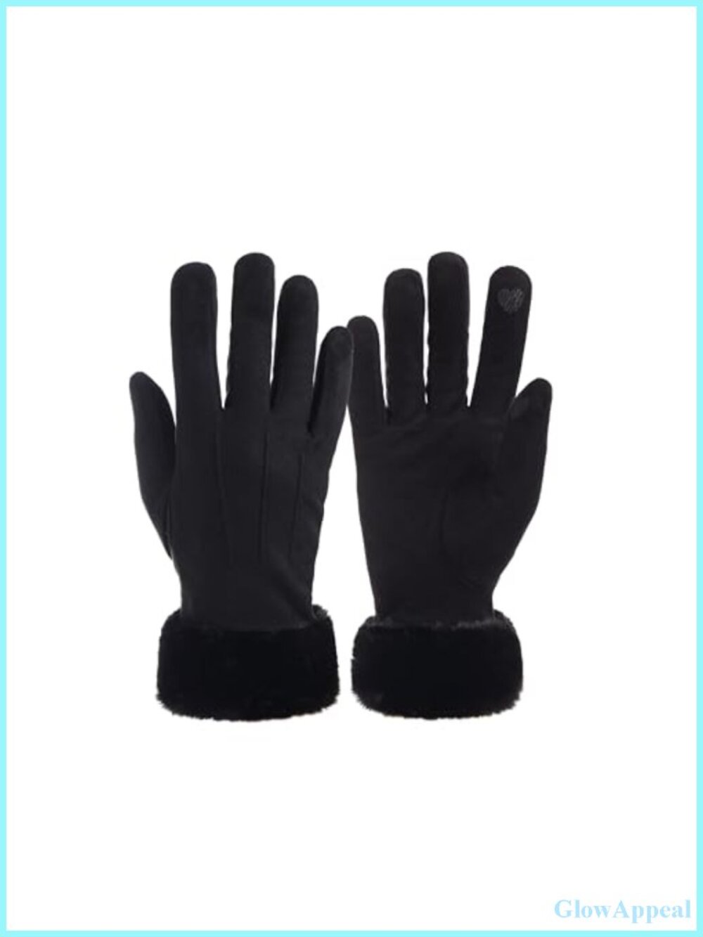 Winter Gloves for Women Stretch Fleece Touchscreen